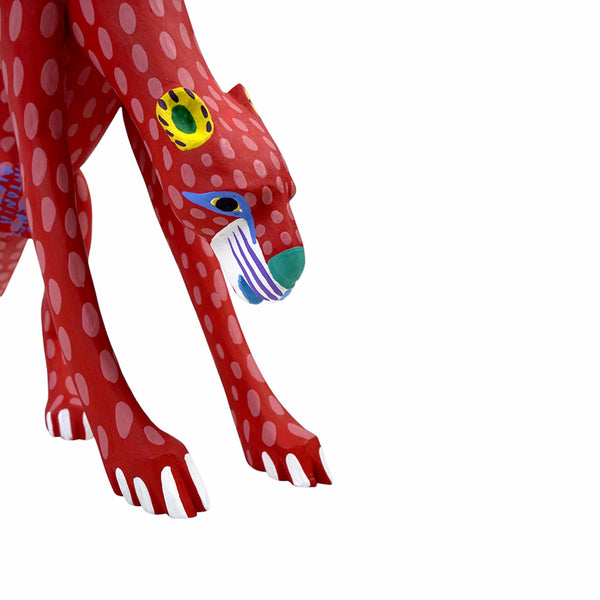 Armando Jimenez: Oaxacan Woodcarving Cheetah