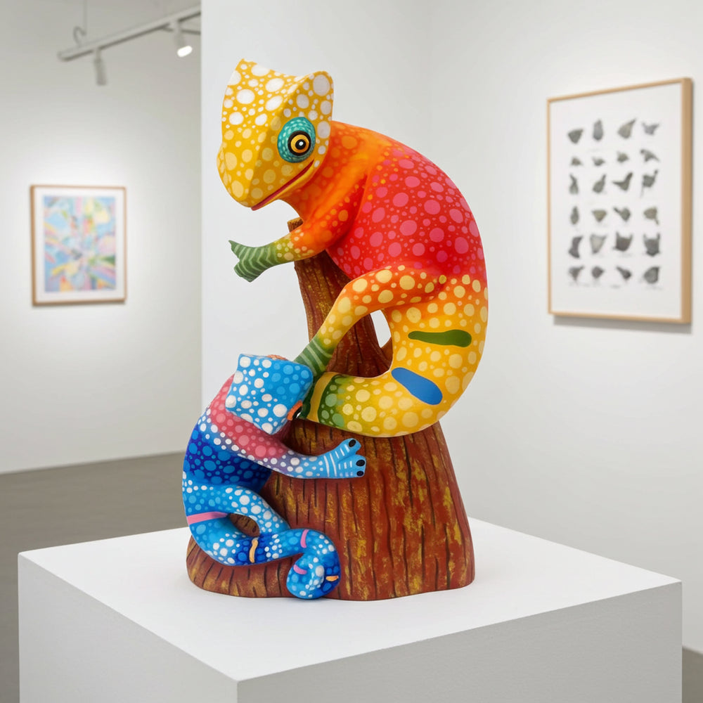 Luis Pablo: Alebrije Masterpiece Chameleons