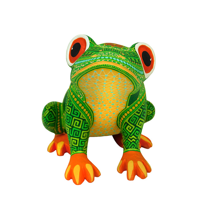 Anel Shunashi: Frog Woodcarving