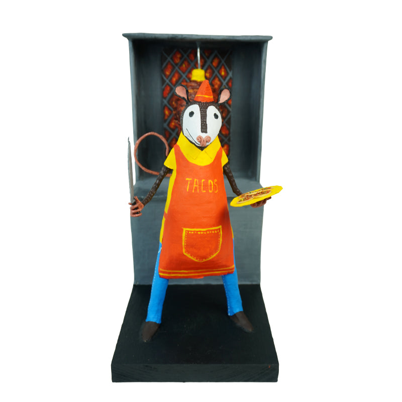 Antonio Alonso: Tacos  Vendor Paper Mache