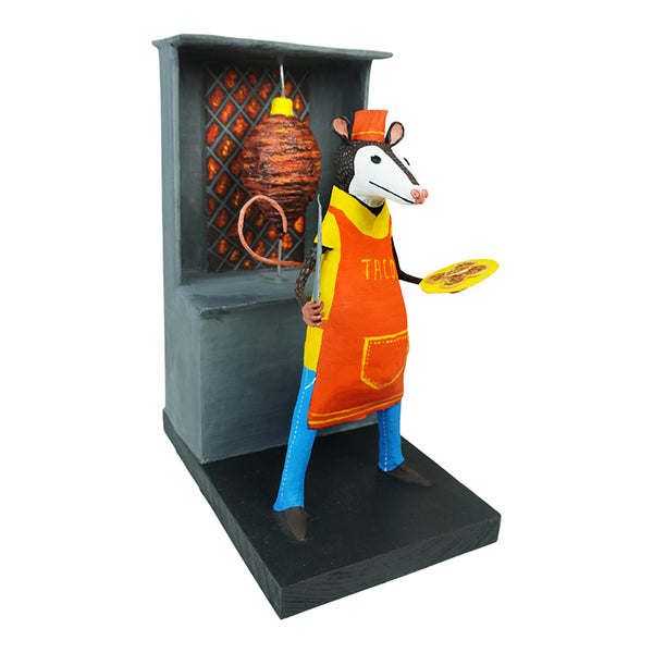 Antonio Alonso: Tacos  Vendor Paper Mache