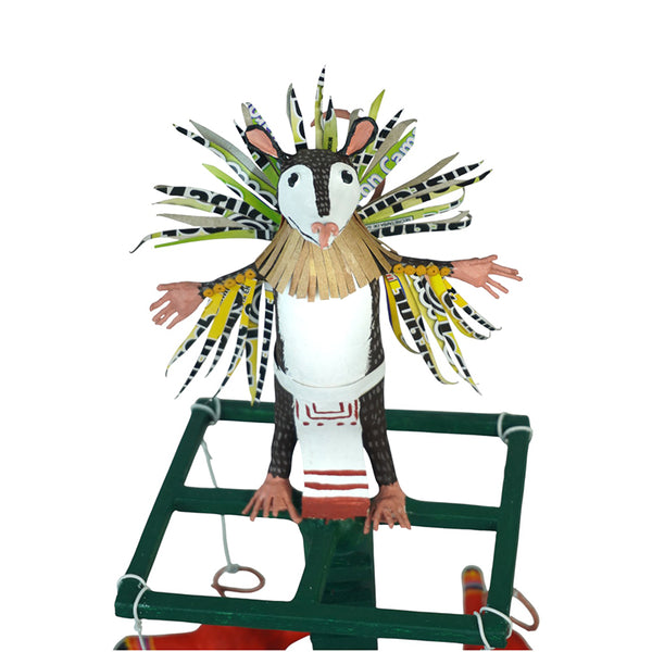 Antonio Alonso: Dance of the Flyers Papantla Paper Mache