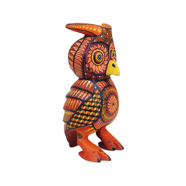 Omar & Areli Cruz: Fine Little Owl Sculpture
