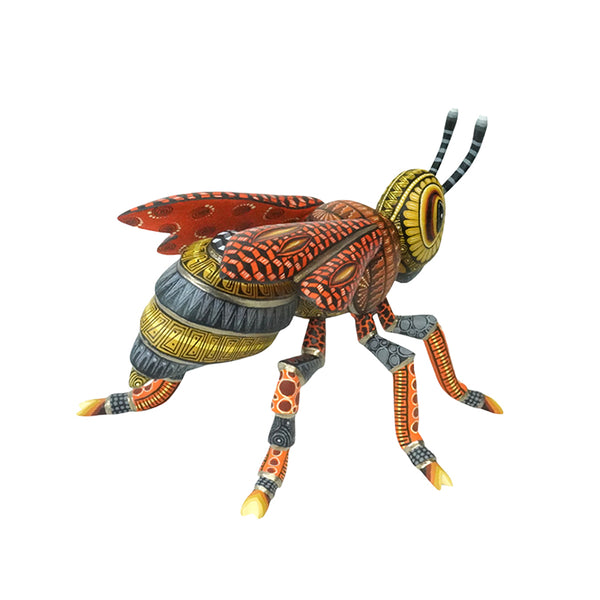 Omar & Areli Cruz: Beautiful Wasp Woodcarving