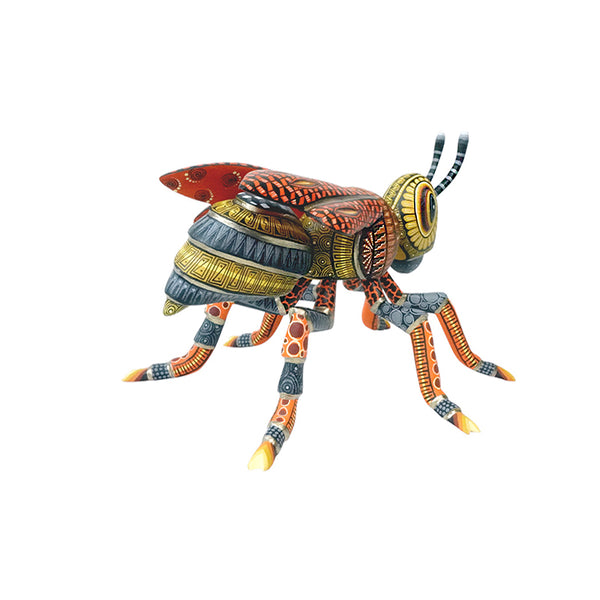 Omar & Areli Cruz: Beautiful Wasp Woodcarving