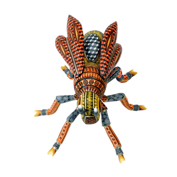 Omar & Areli Cruz: Beautiful Wasp Woodcarving