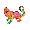 Armando Jimenez: Baby Chameleon Woodcarving