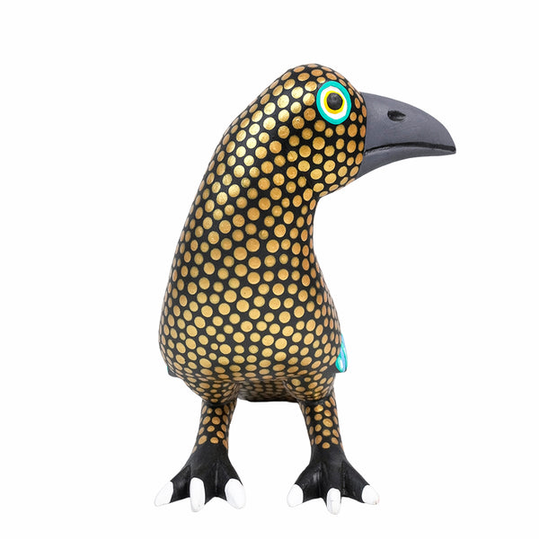 Armando Jimenez: Golden Crow Woodcarving