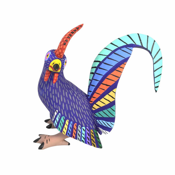 Armando Jimenez: Rooster Woodcarving