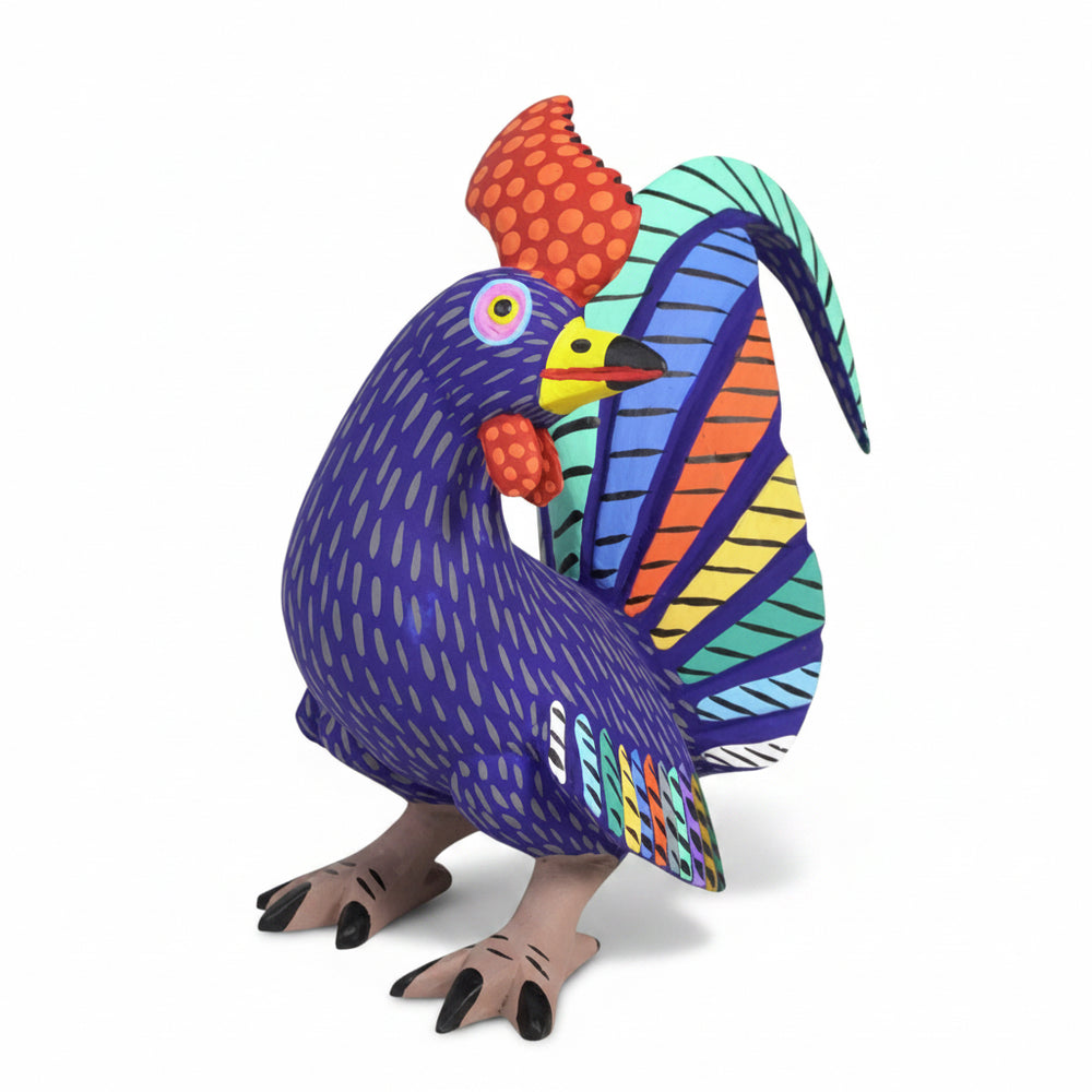 Armando Jimenez: Alebrije Rooster Woodcarving