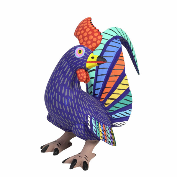 Armando Jimenez: Rooster Woodcarving