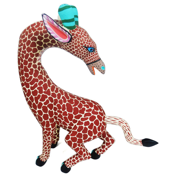 Armando Jimenez: Giraffe Alebrije Sculpture