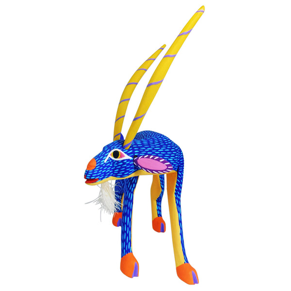 Armando Jimenez: Antelope Woodcarving