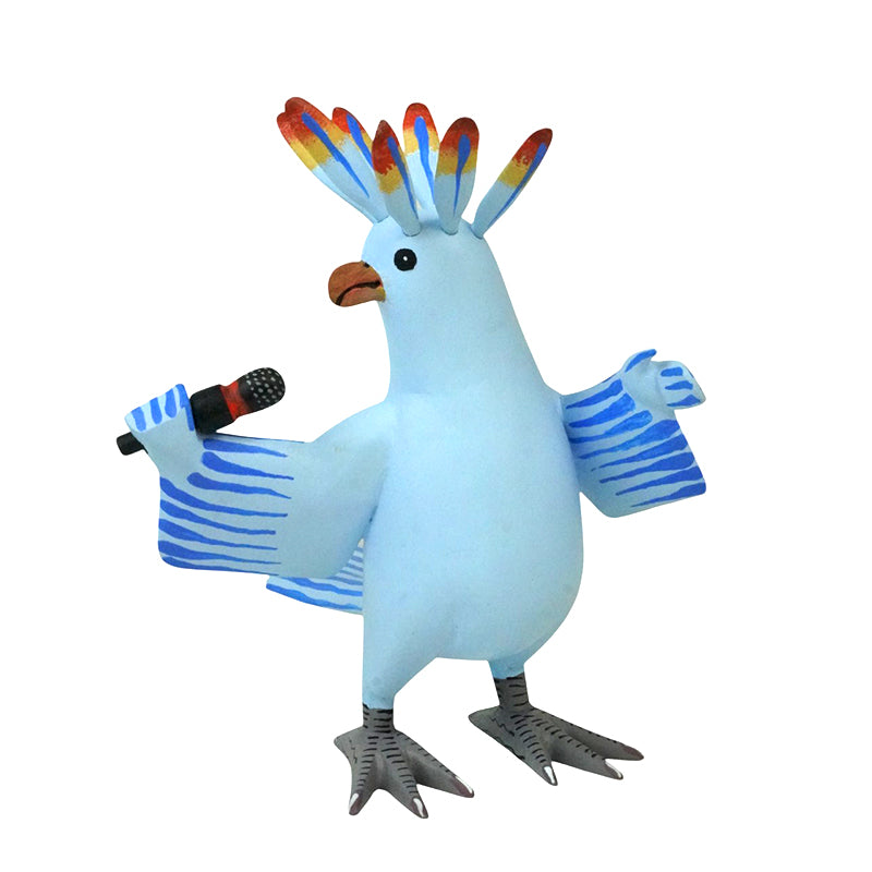 Avelino Perez: Punk Cockatoo Singer Alebrije