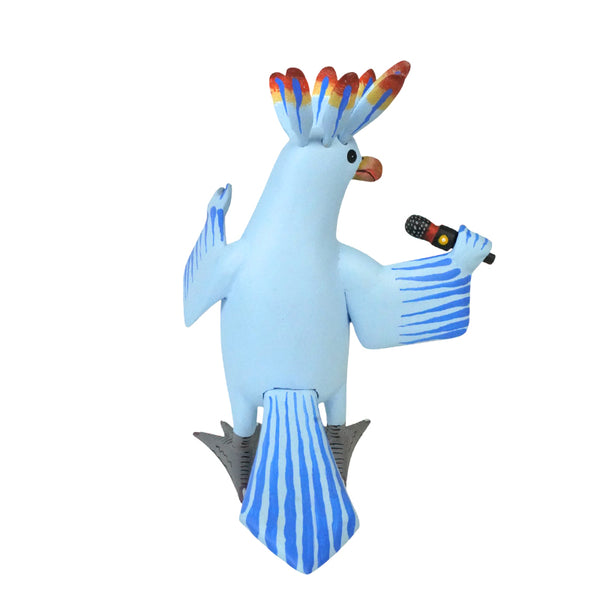 Avelino Perez: Punk Cockatoo Singer Alebrije