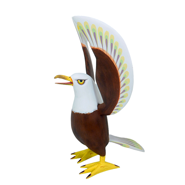 Avelino Perez: Eagle Woodcarving