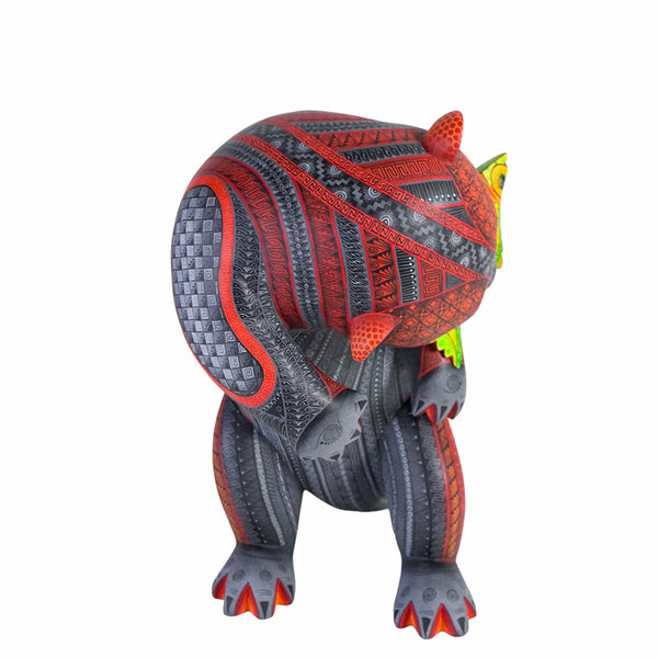 Isabel Fabian: Masterpiece Bear With Fish Alebrije