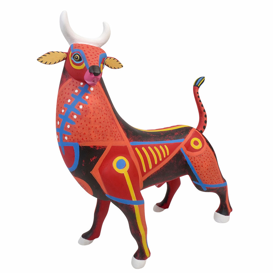 Luis Pablo:Toro Bravo Bull Alebrije