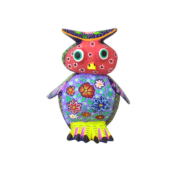 Candido Jimenez: Endearing Owl Woodcarving