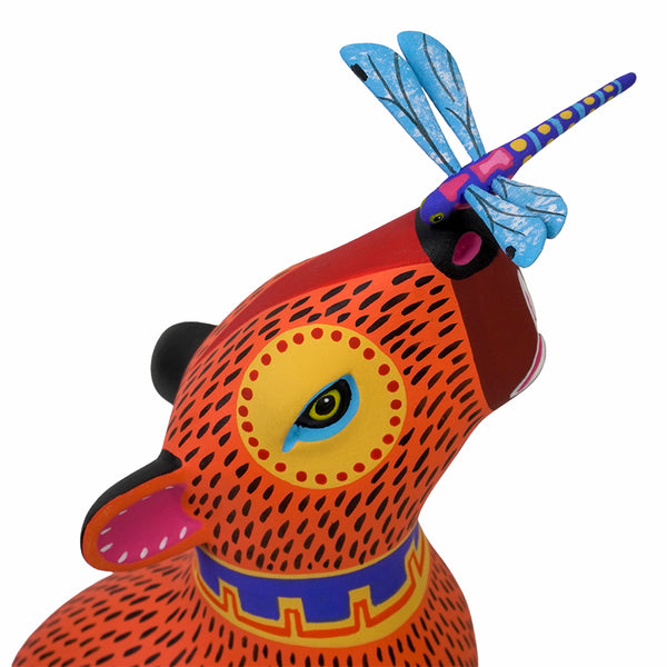 Luis Pablo: Capybara with Dragonfly Alebrije
