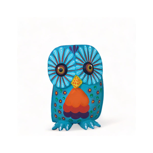 Carolina Sandoval & Kengi: Little Owl 4 Woodcarving