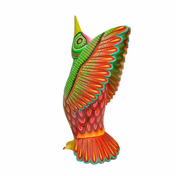 Carolina Sandoval: Alebrije Hummingbird Woodcarving