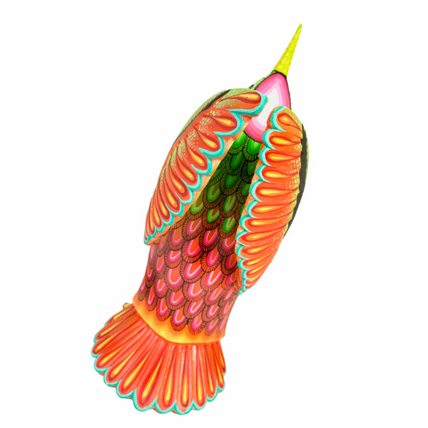 Carolina Sandoval: Alebrije Hummingbird Woodcarving