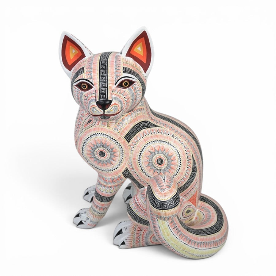 Rocio Fabian: Wood Alebrije Cat