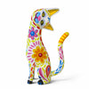 Luis Pablo: Flower Cat Alebrije Woodcarving
