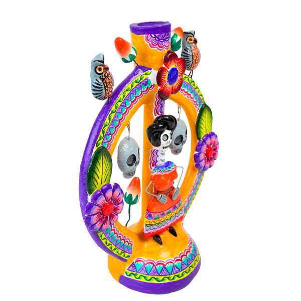 Jorge Mercado: Day of the Dead Tree of Life  Ceramic