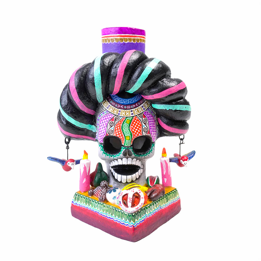 Saul Montesinos: Frida Skeleton Ofrenda Ceramic