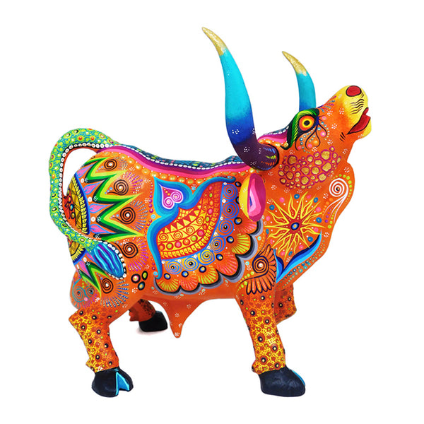 Cesar Melchor: Longhorn Bull Sculpture