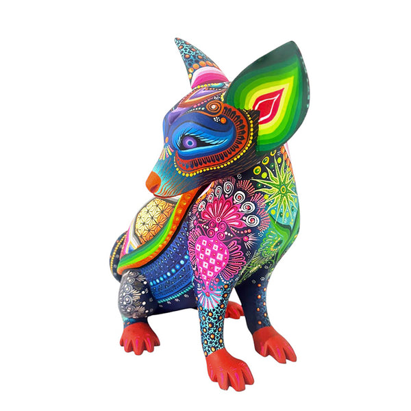 Cesar Melchor: Fusion Fox-Turtle Woodcarving