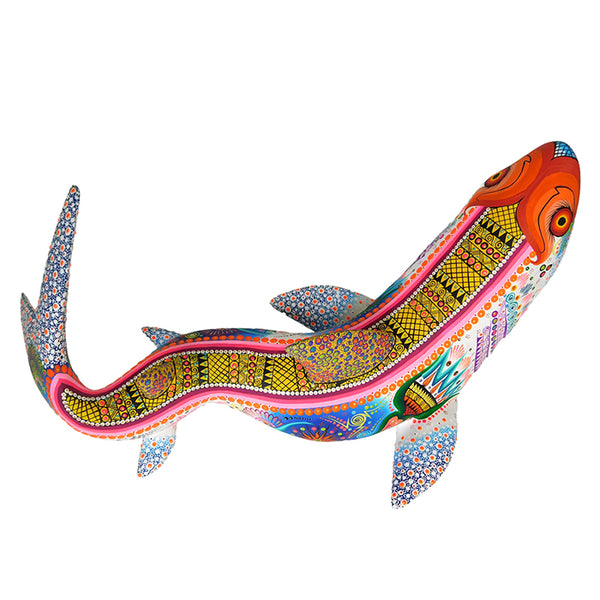 Cesar Melchor: Large Shark Woodcarving