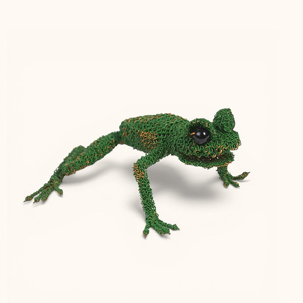 Cristo Escamilla: Wire Frog  Wire Art