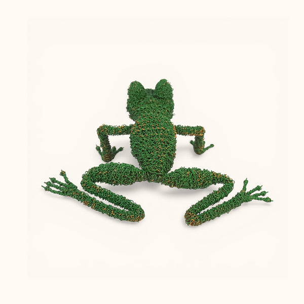 Cristo Escamilla: Wire Frog  Wire Art