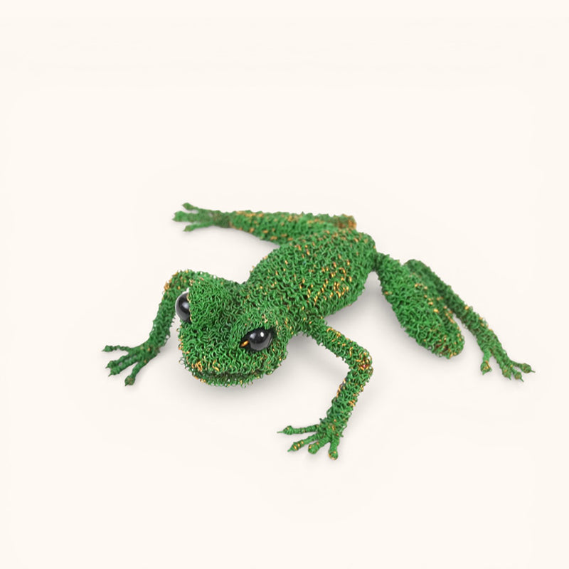 Cristo Escamilla: Wire Frog  Wire Art