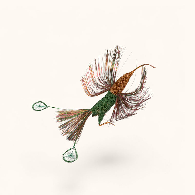 Cristo Escamilla: Wire Hummingbird  Wire Art