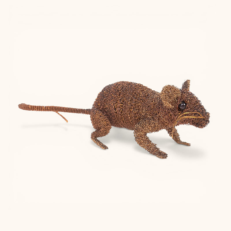 Cristo Escamilla: Mischievous Mouse Wire Art