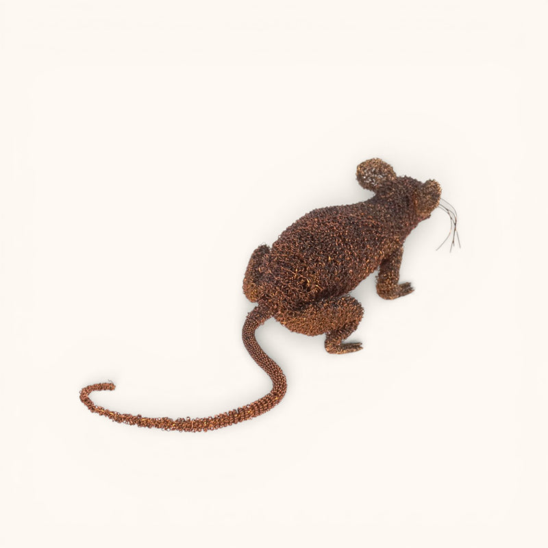 Cristo Escamilla: Mischievous Mouse Wire Art