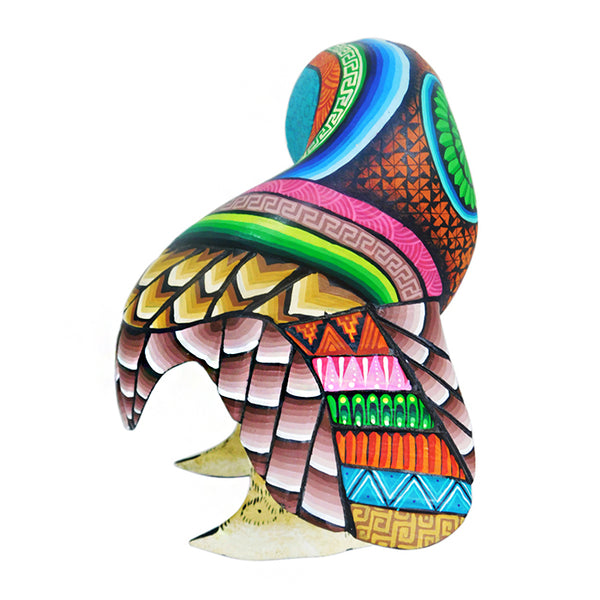 Cutberto Calvo: Sarape Owl Sculpture