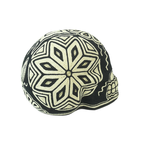 Huichol: Yarn Sacred Balance Skull