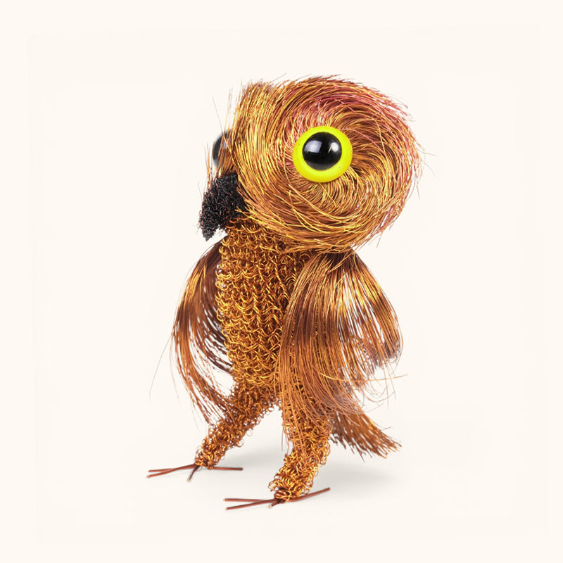 Cristo Escamilla: Little Owl Wire Art