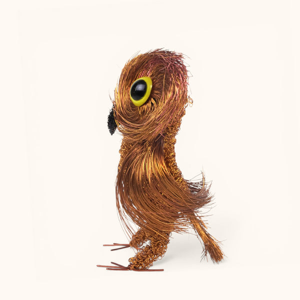Cristo Escamilla: Little Owl Wire Art