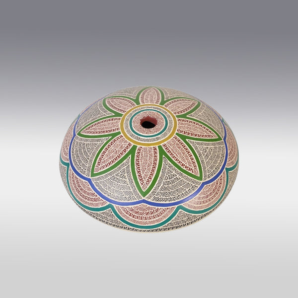 Jazmin Ramirez:Beautiful  Flower Seed Pot Mata Ortiz
