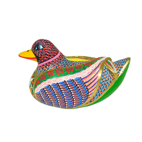 Maria Jimenez: Duck Woodcarving Alebrije