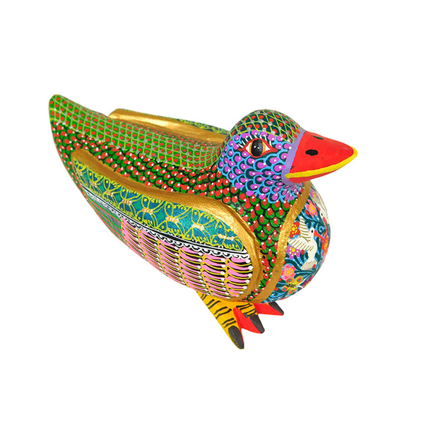 Maria Jimenez: Duck Woodcarving