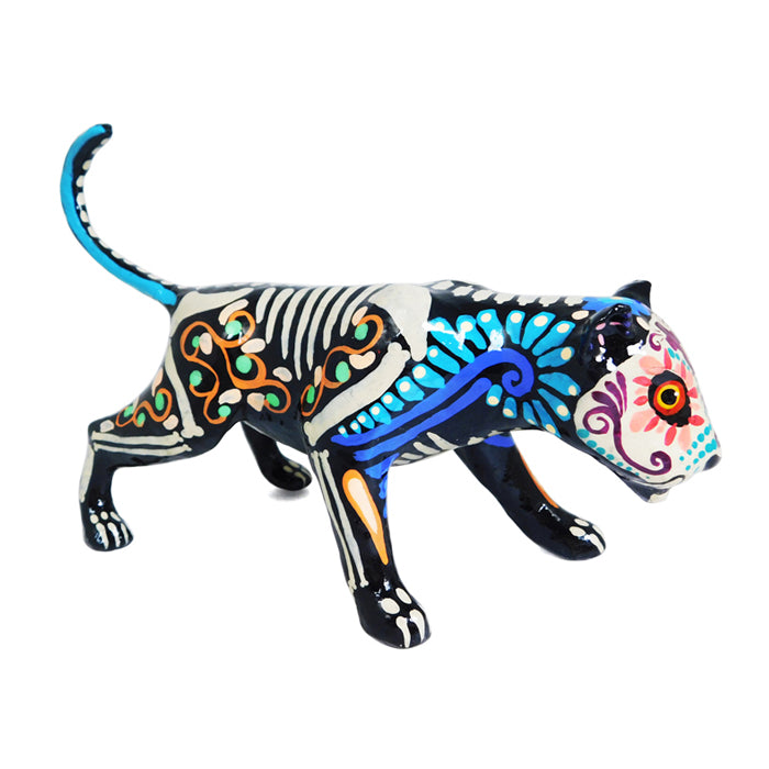 Paper Mache: Skeleton Jaguar