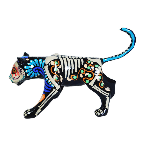 Paper Mache: Skeleton Jaguar