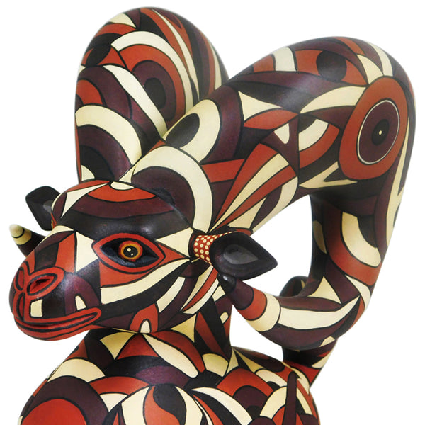Diego Ramirez: Contemporary Ram Woodcarving